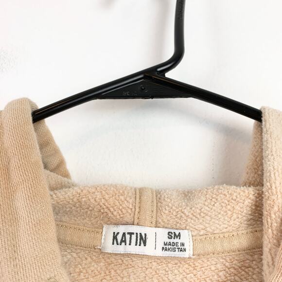 Katin Embroidered Tie Dye Hoodie Sweatshirt Size Small - Picture 4 of 6